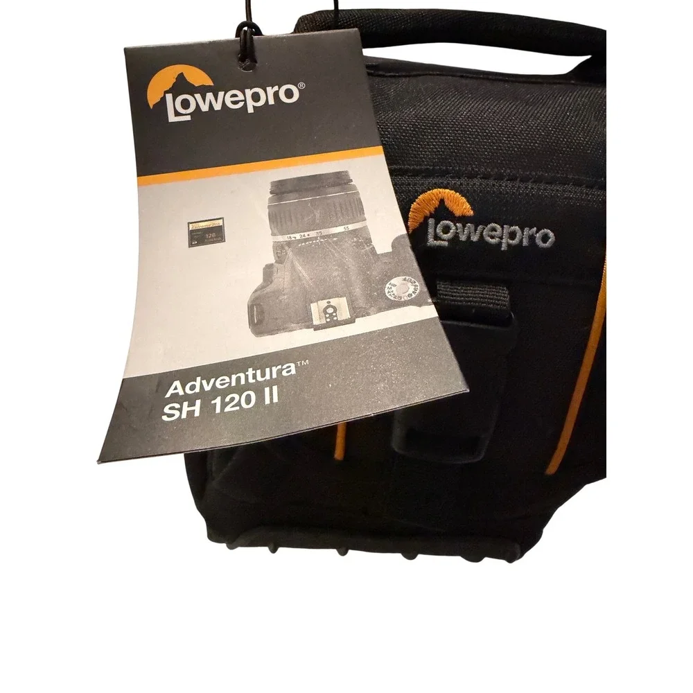 Lowepro Adventura SH 120 II Camera Bag Black‎ DSLR Mirrorless Shoulder Case NEW